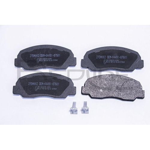Bremsbelagsatz Scheibenbremse Red-line 27DA002 f&uuml;r Daihatsu Toyota Lexus