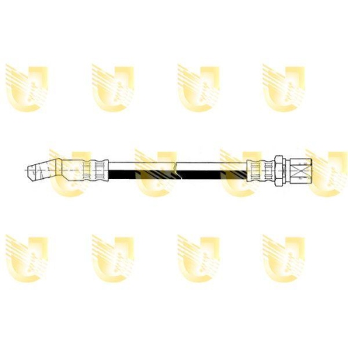 Bremsschlauch Unigom 372485 f&uuml;r Fiat Vorne