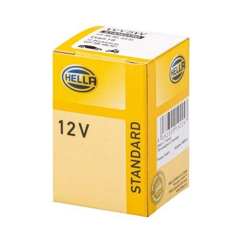 Gl&uuml;hlampe Hella 8GP 003 594-541 Standard f&uuml;r Bmw VW Massey Ferguson Fendt Agco