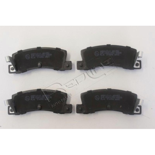 Bremsbelagsatz Scheibenbremse Red-line 27LX004 f&uuml;r Lexus Hinterachse