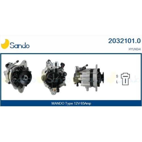 Generator Sando 2032101.0 f&uuml;r Hyundai
