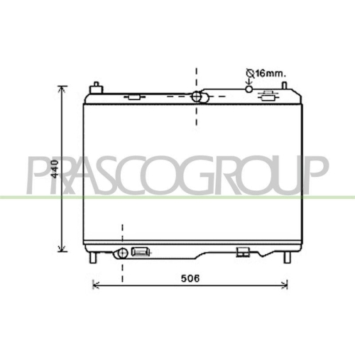 K&uuml;hler Motork&uuml;hlung Prasco FD344R002 Aq f&uuml;r Ford
