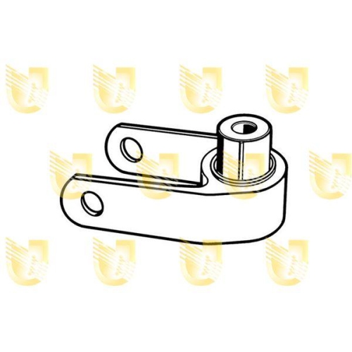 Lagerung Motor Unigom 396704 für Renault Hinten Rechts Unten
