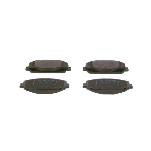 Bremsbelagsatz Scheibenbremse Bosch 0986424939 f&uuml;r Renault Vorderachse