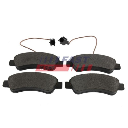 Bremsbelagsatz Scheibenbremse Fast FT29098HD f&uuml;r Citro&euml;n Fiat Hinterachse