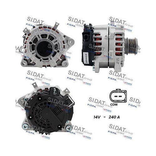 Generator Sidat A12VA1434A2 f&uuml;r Ford
