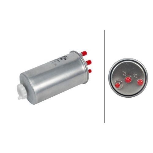 Kraftstofffilter Hella 8ZF 366 111-211 f&uuml;r Renault Dacia