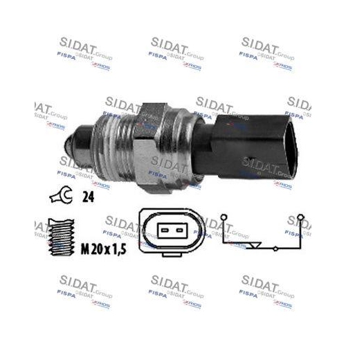 Schalter R&uuml;ckfahrleuchte Sidat 3.234223 f&uuml;r Audi Seat Skoda VW Vag