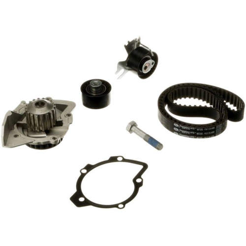Wasserpumpe + Zahnriemensatz Gates KP15672XS Powergrip&trade; f&uuml;r Citro&euml;n Ford Peugeot
