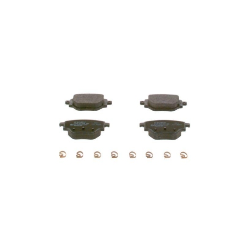 Bremsbelagsatz Scheibenbremse Bosch 0986424988 f&uuml;r Opel Peugeot Vauxhall