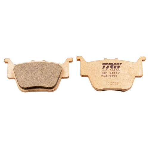 Kit De Plaquettes De Frein Frein À Disque Trw MCB769SI Sinter Offroad pour