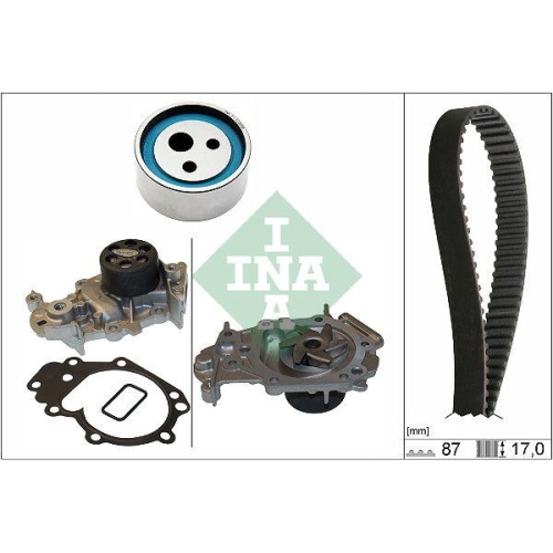 Water Pump & Timing Belt Kit Schaeffler Ina 530 0182 31 for Renault Dacia