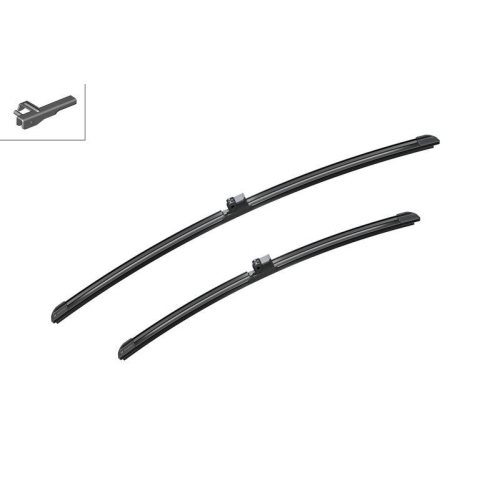 Wischblatt Bosch 3397007072 Aerotwin f&uuml;r Seitlicher Einbau Vorne
