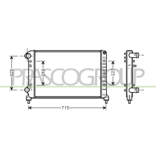 K&uuml;hler Motork&uuml;hlung Prasco FT908R003 Prascoselection f&uuml;r Fiat