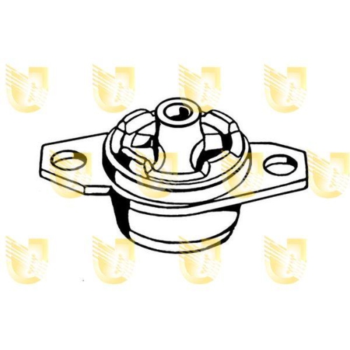 Lagerung Motor Unigom 396150 f&uuml;r Seat Mitte Vorne