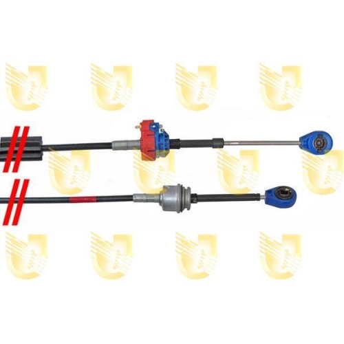 Seilzug Schaltgetriebe Unigom 491732 f&uuml;r Renault Rechts