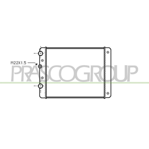 K&uuml;hler Motork&uuml;hlung Prasco ST001R004 Prascoselection f&uuml;r Seat