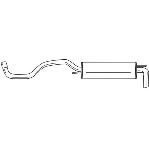 Endschalld&auml;mpfer Sigam 22639 f&uuml;r Seat