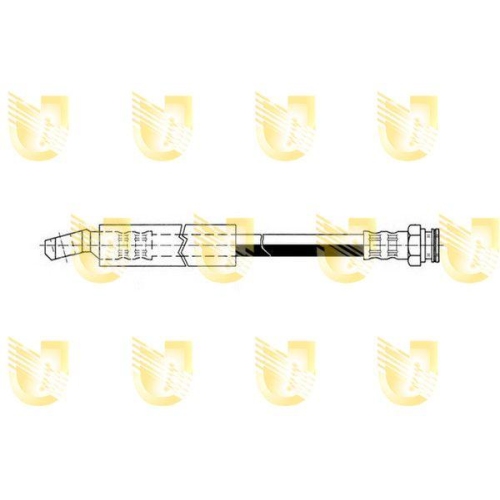 Bremsschlauch Unigom 372548 für Fiat Seat Hinten