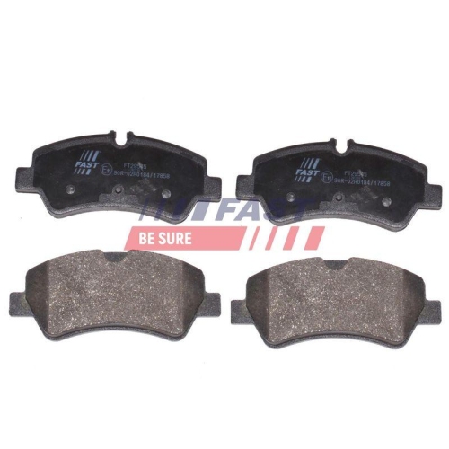Bremsbelagsatz Scheibenbremse Fast FT29545 f&uuml;r Ford Hinterachse