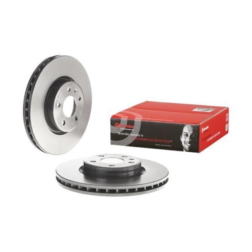 Bremsscheibe Brembo 09.D058.11 Prime Line - Uv Coated f&uuml;r Audi Audi (faw)