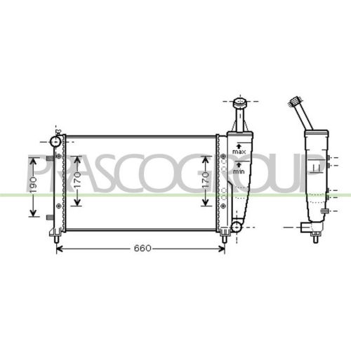 K&uuml;hler Motork&uuml;hlung Prasco LA002R003 Aq f&uuml;r Lancia