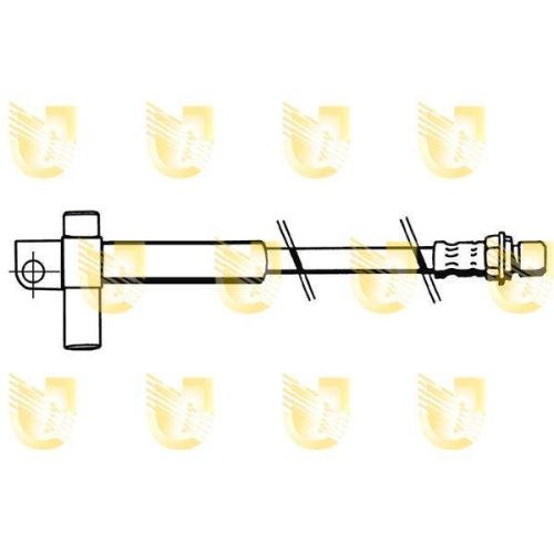 Bremsschlauch Unigom 379796 f&uuml;r Ford Hinten