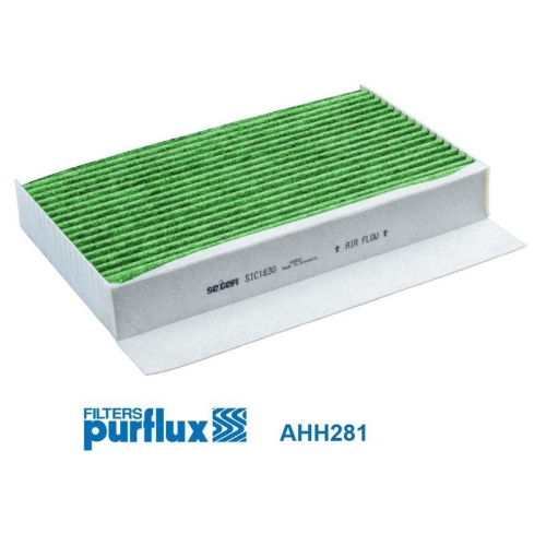 Filter Innenraumluft Purflux AHH281 Cabinhepa+ f&uuml;r Renault