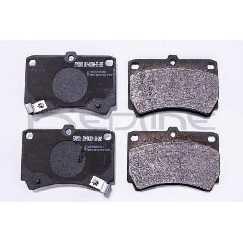 Bremsbelagsatz Scheibenbremse Red-line 27MZ001 f&uuml;r Mazda Kia Vorderachse