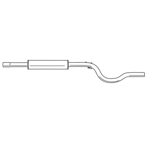 Mittelschalld&auml;mpfer Sigam 22403 f&uuml;r Seat VW