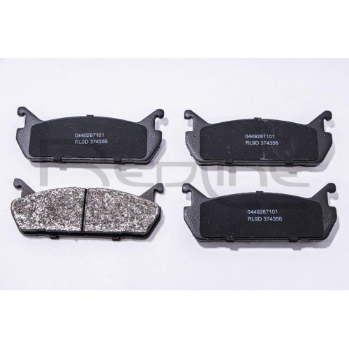 Bremsbelagsatz Scheibenbremse Red-line 27MZ011 f&uuml;r Daihatsu Mazda Suzuki Toyota
