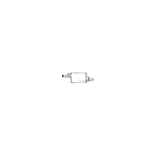 Endschalld&auml;mpfer Sigam 14608 f&uuml;r Autobianchi Fiat