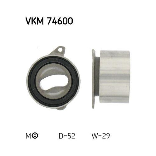Spannrolle Zahnriemen Skf VKM 74600 für Ford Mazda Kia