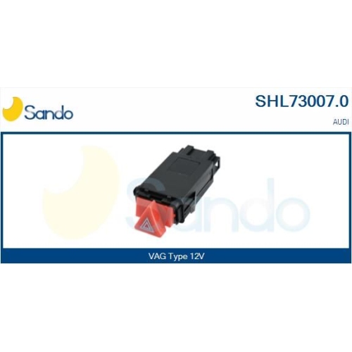 Warnblinkschalter Sando SHL73007.0 für Vag