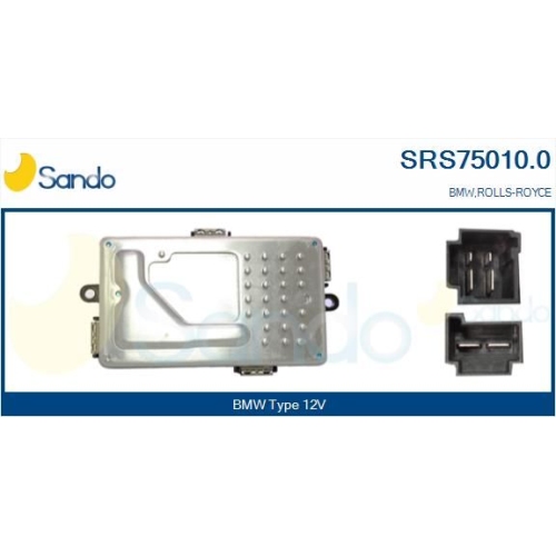 Widerstand Innenraumgebläse Sando SRS75010.0 für Bmw