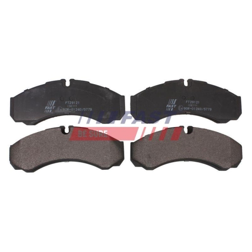 Bremsbelagsatz Scheibenbremse Fast FT29121 f&uuml;r Fiat Iveco Hinterachse