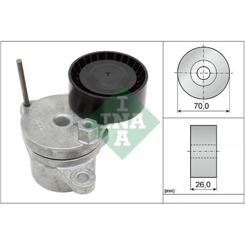 Riemenspanner Keilrippenriemen Schaeffler Ina 534 0649 10 für Citroën Peugeot