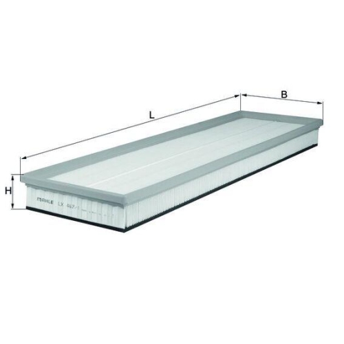 Luftfilter Mahle LX 467/1 f&uuml;r Bmw