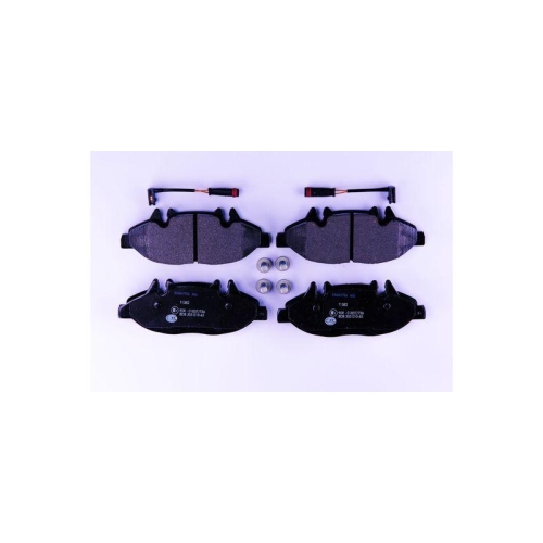Bremsbelagsatz Scheibenbremse Hella 8DB 355 010-651 f&uuml;r Mercedes Benz Evobus