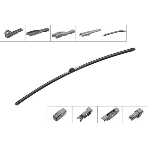 Wischblatt Bosch 3397006840 Aerotwin Plus für Citroën Ford Beifahrerseitig Vorne