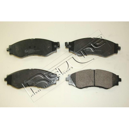 Bremsbelagsatz Scheibenbremse Red-line 27DW011 f&uuml;r Chevrolet Vorderachse