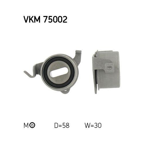Spannrolle Zahnriemen Skf VKM 75002 für Mitsubishi