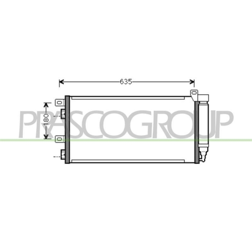Kondensator Klimaanlage Prasco MN304C001 Prascoselection f&uuml;r Mini