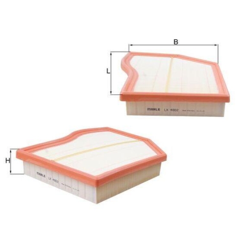 Luftfilter Mahle LX 4802 f&uuml;r Mercedes Benz Mercedes Benz