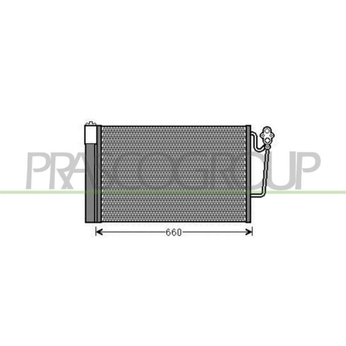 Condenser Air Conditioning Prasco MN306C002 Aq for Mini