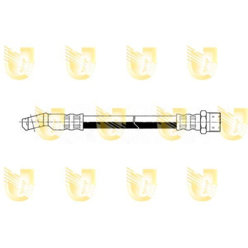 Bremsschlauch Unigom 372618 f&uuml;r Fiat Vorne