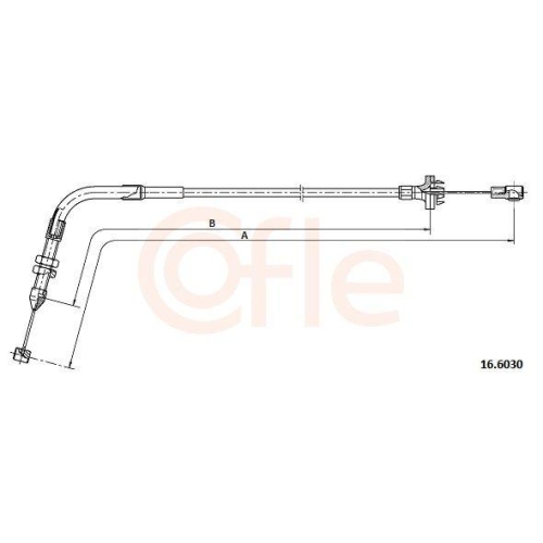 Gaszug Cofle 16.6030 f&uuml;r Suzuki