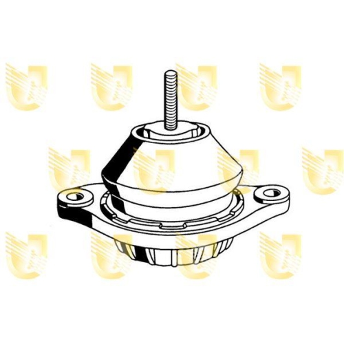 Lagerung Motor Unigom 396171 f&uuml;r Audi VW F&uuml;r Fahrzeuge Ohne Klimaanlage