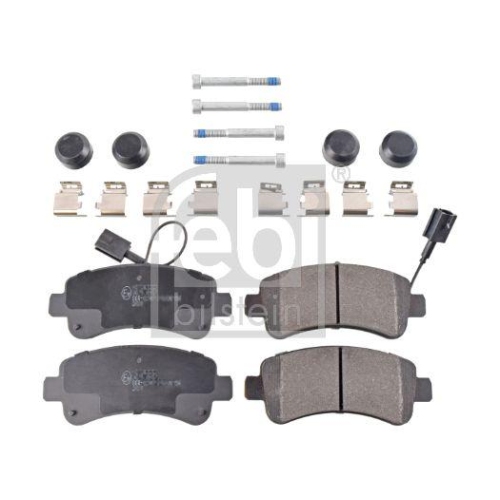 Bremsbelagsatz Scheibenbremse Febi Bilstein 116234 f&uuml;r Citro&euml;n Fiat Opel Peugeot