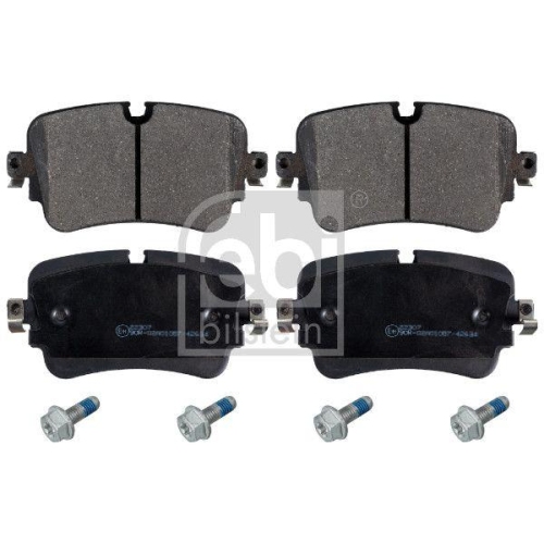 Bremsbelagsatz Scheibenbremse Febi Bilstein 116231 f&uuml;r Audi VW Hinterachse